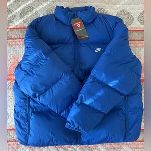 Nike Sportswear Club Puffer Jacket Polar Blue FB7368-450 Men’s Size XXL